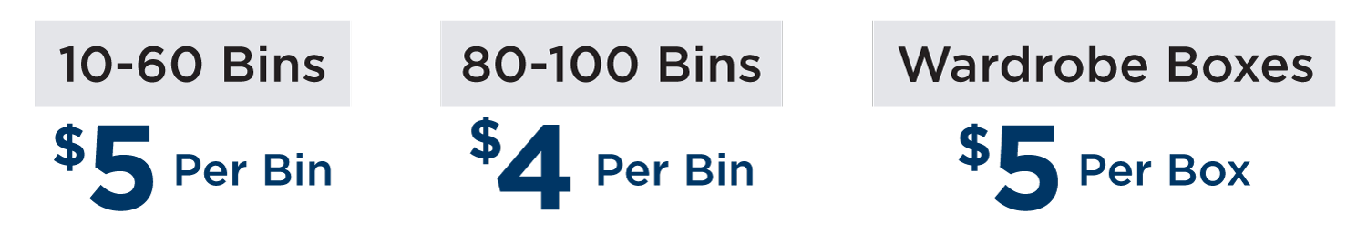 Moving services are now offered at EZPak Bins